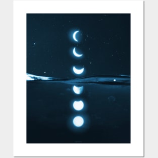 MOON DIVIDE. Posters and Art